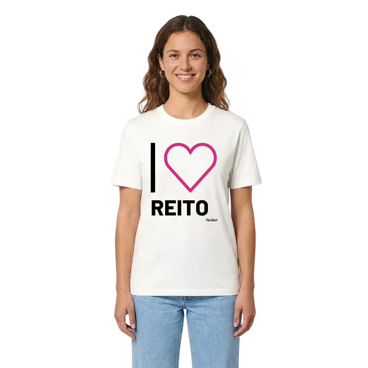 Jag älskar Reito t-shirt stort tryck i miljö