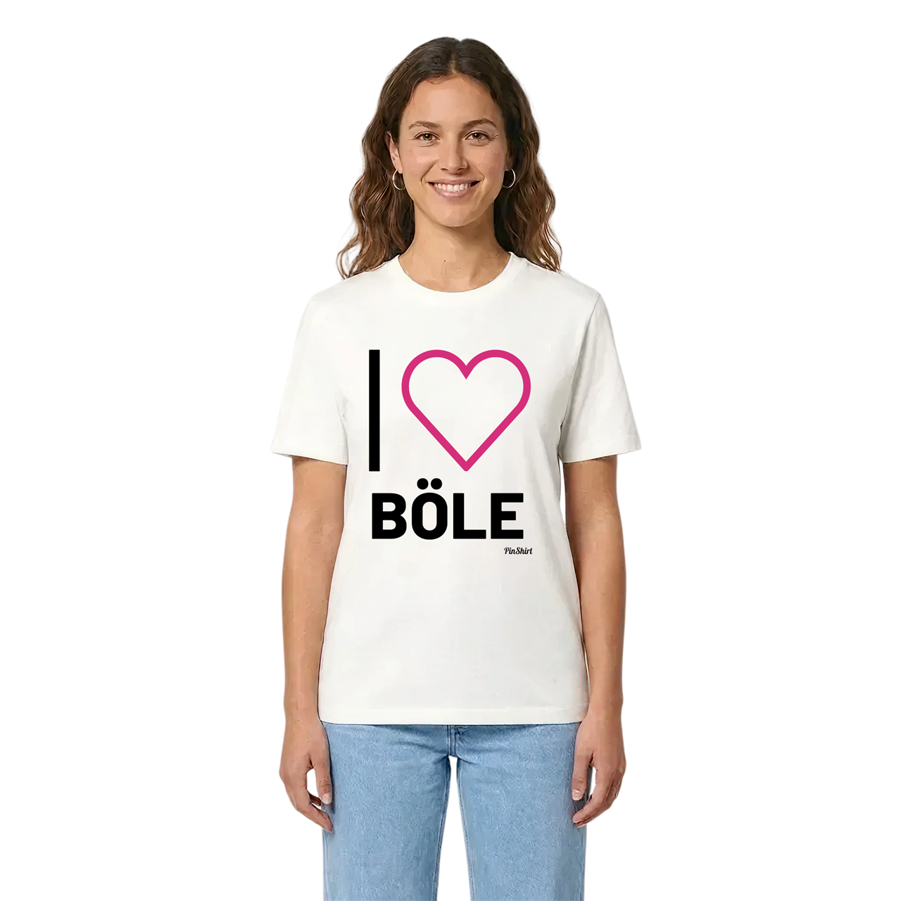 Jag älskar Böle t-shirt stort tryck i miljö