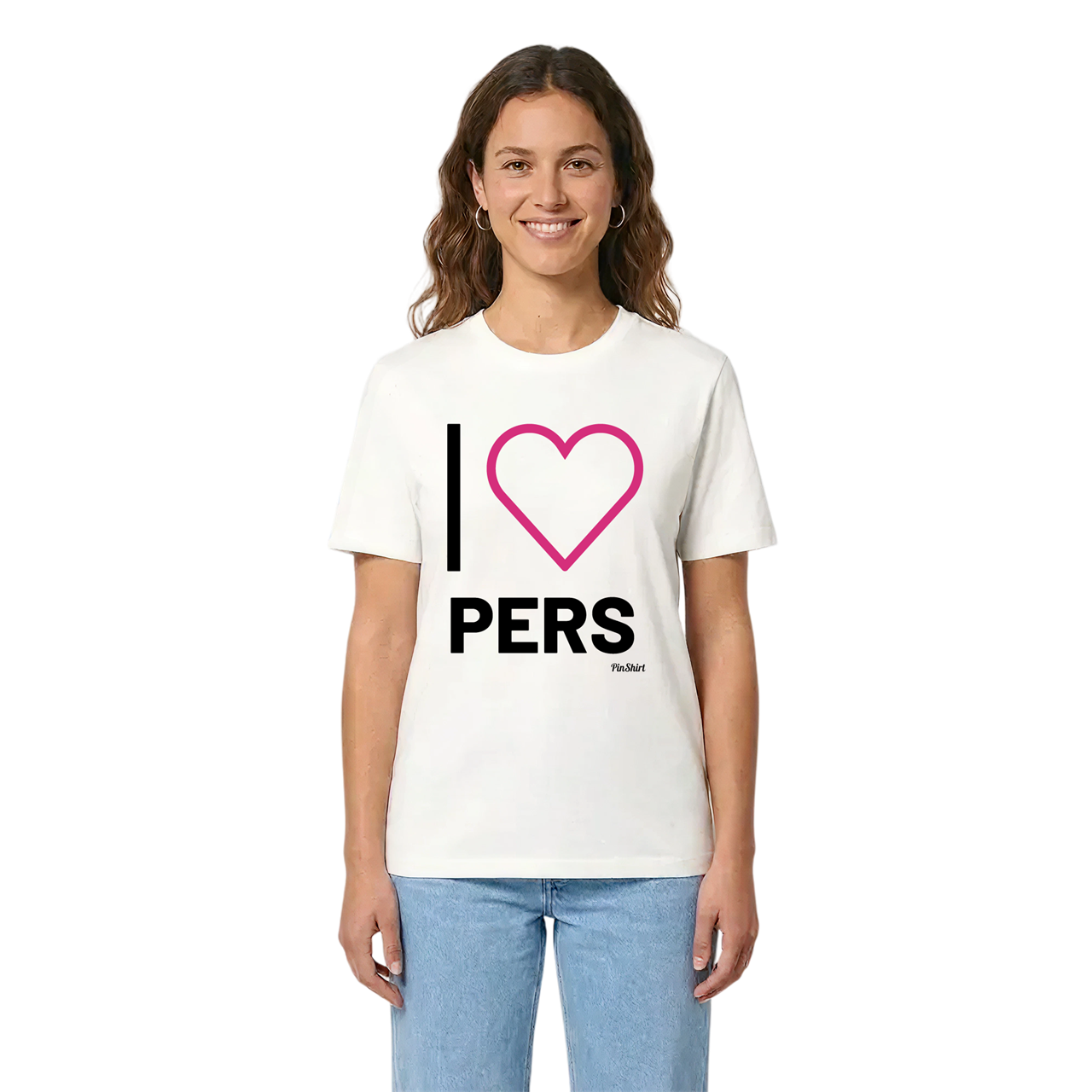 Jag älskar Pers t-shirt stort tryck i miljö
