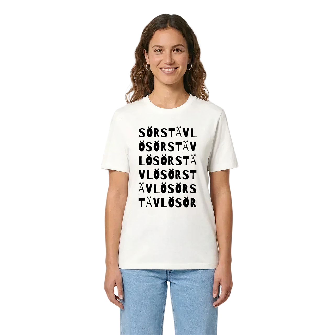 Sörstävlö ordlek t-shirt i miljö