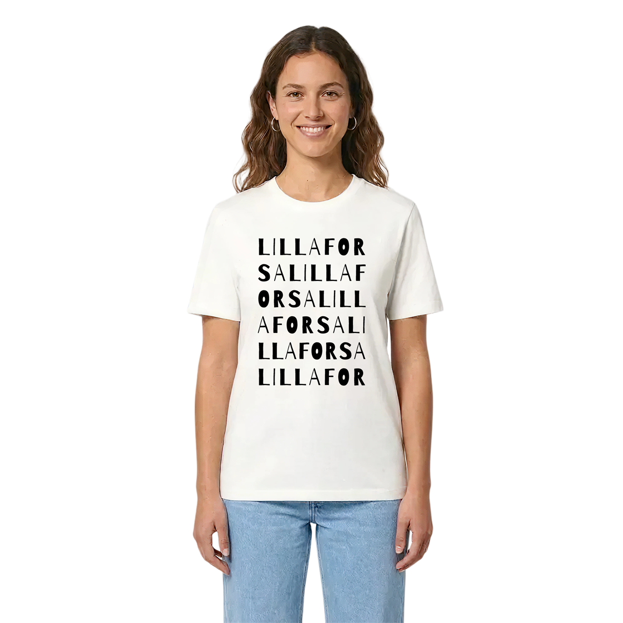 Lilla Forsa ordlek t-shirt i miljö