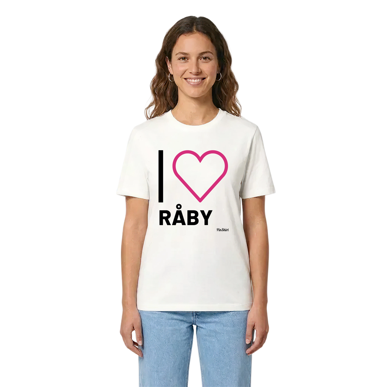 Jag älskar Råby t-shirt stort tryck i miljö