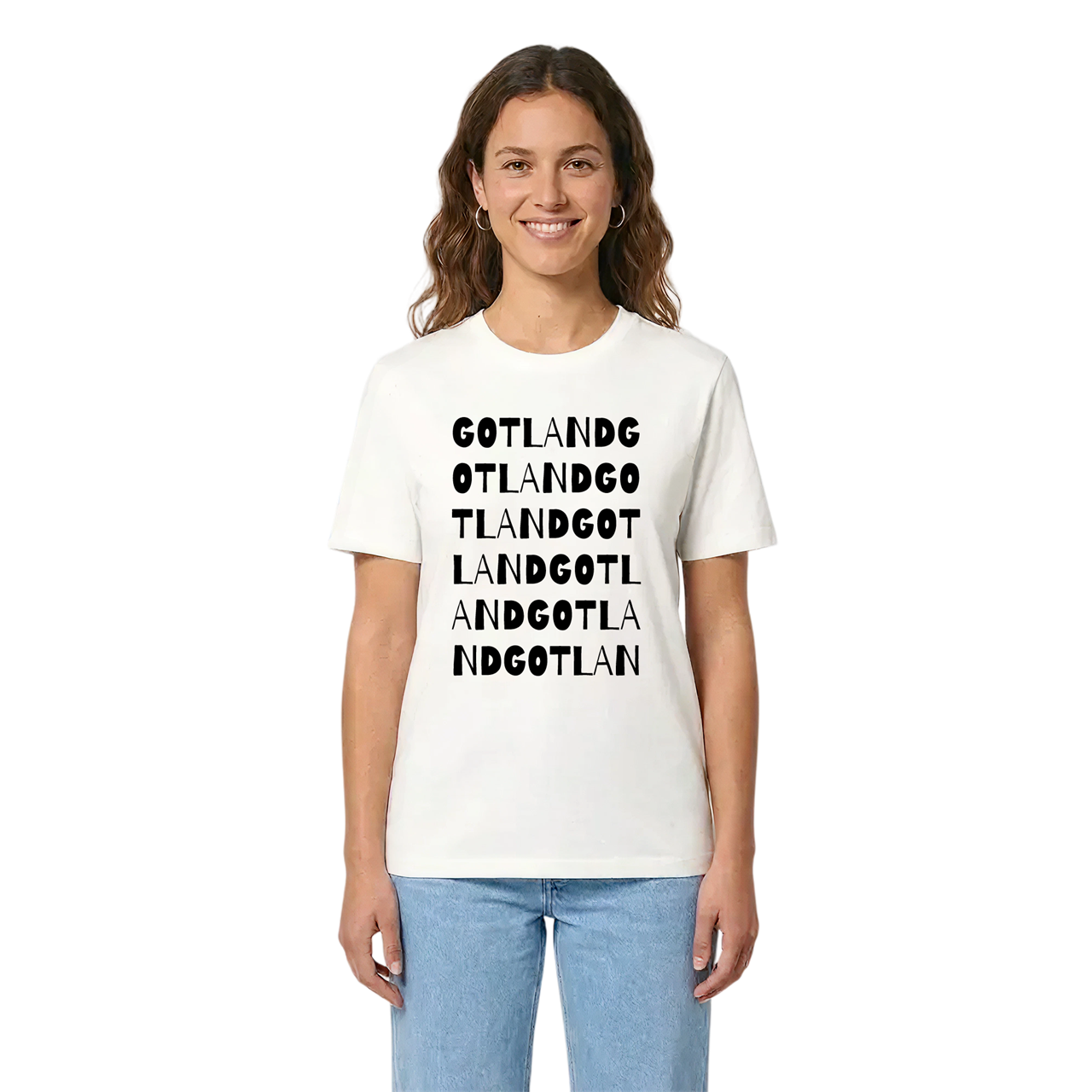 Gotland ordlek t-shirt i miljö