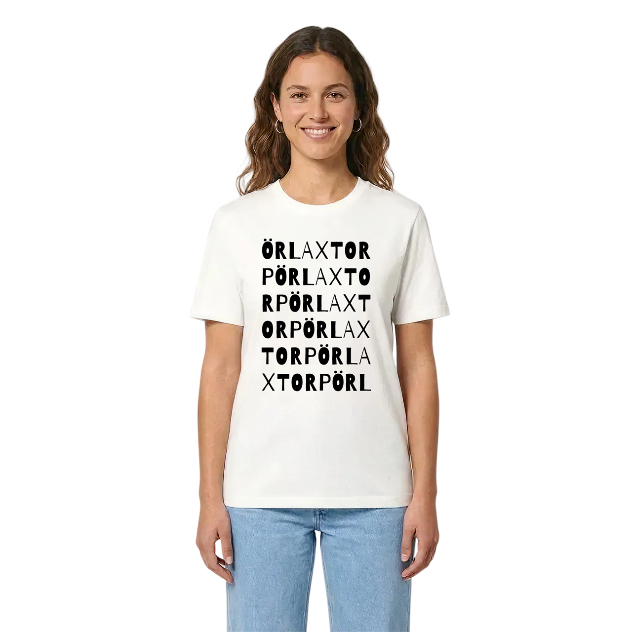 Örlaxtorp ordlek t-shirt i miljö