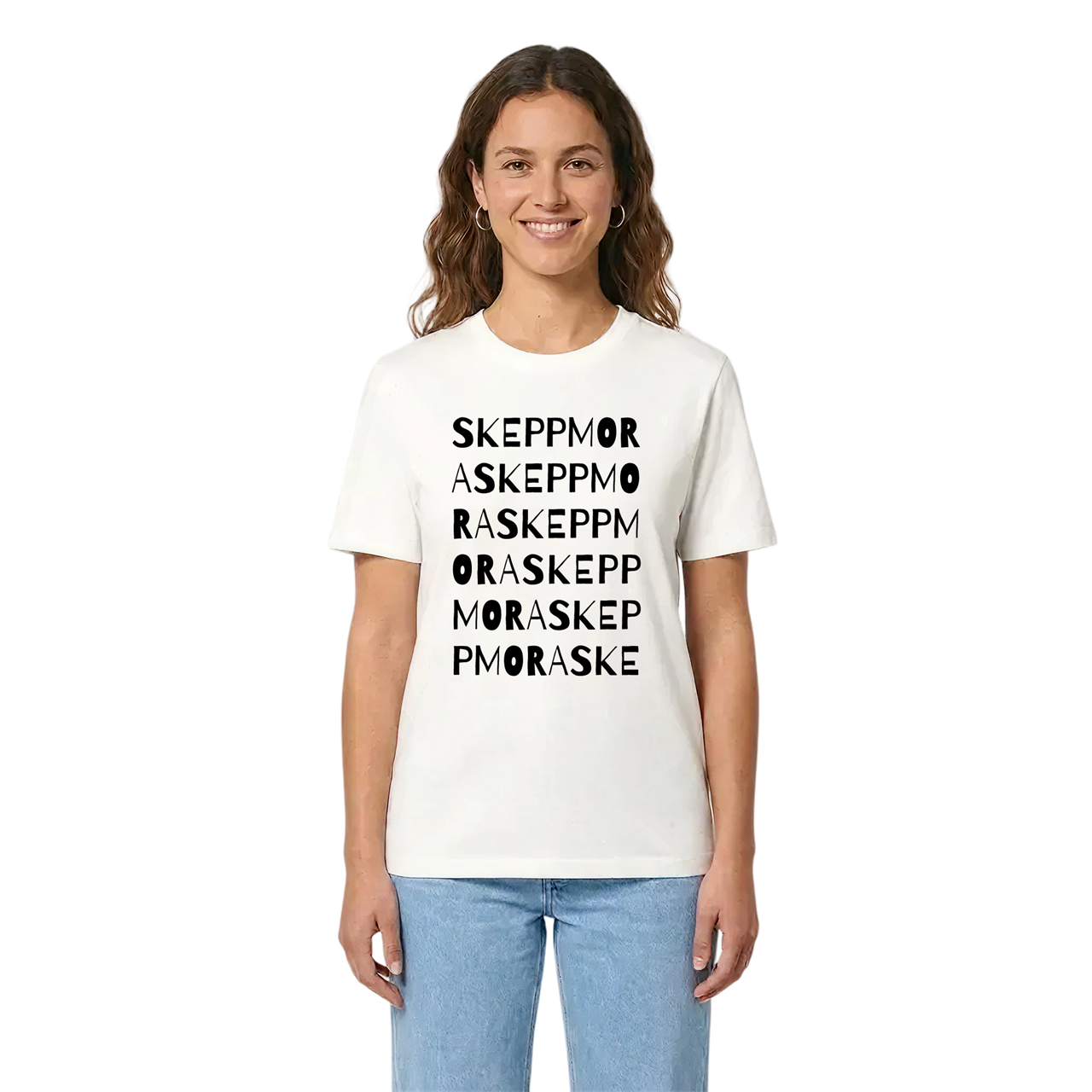 Skeppmora ordlek t-shirt i miljö