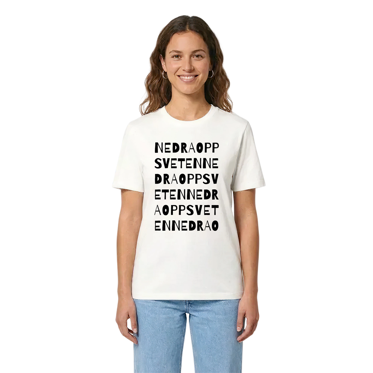 Nedra Oppsveten ordlek t-shirt i miljö