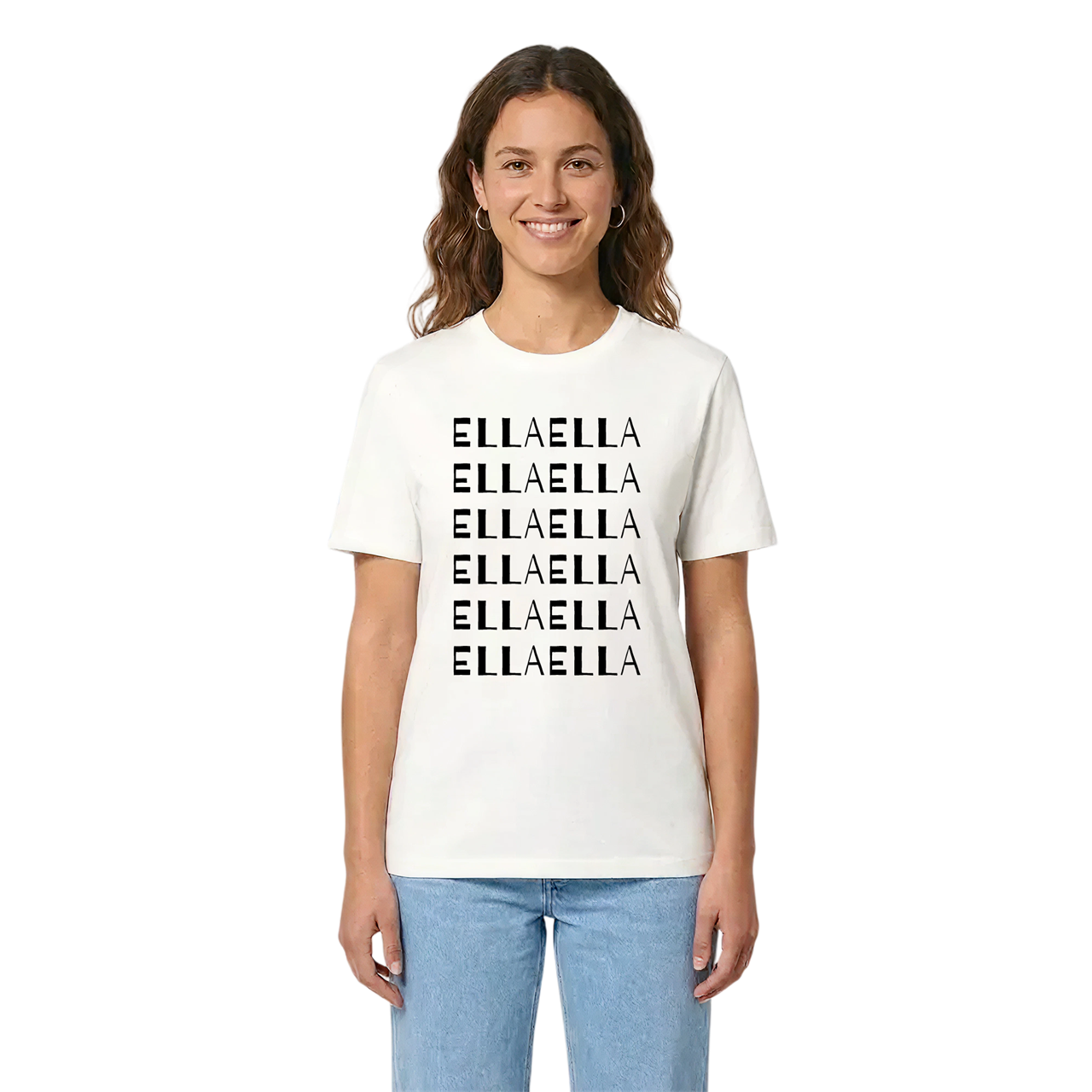 Ella ordlek t-shirt i miljö