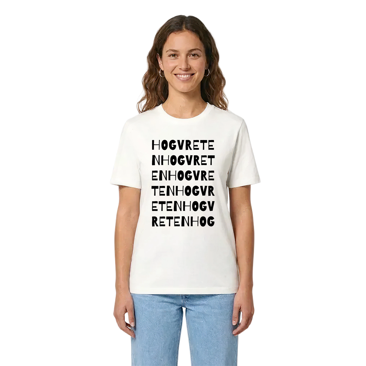 Hogvreten ordlek t-shirt i miljö