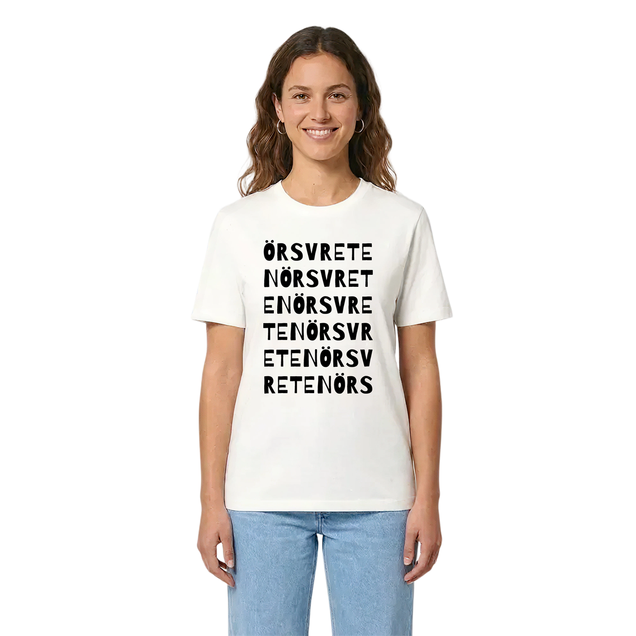 Örsvreten ordlek t-shirt i miljö