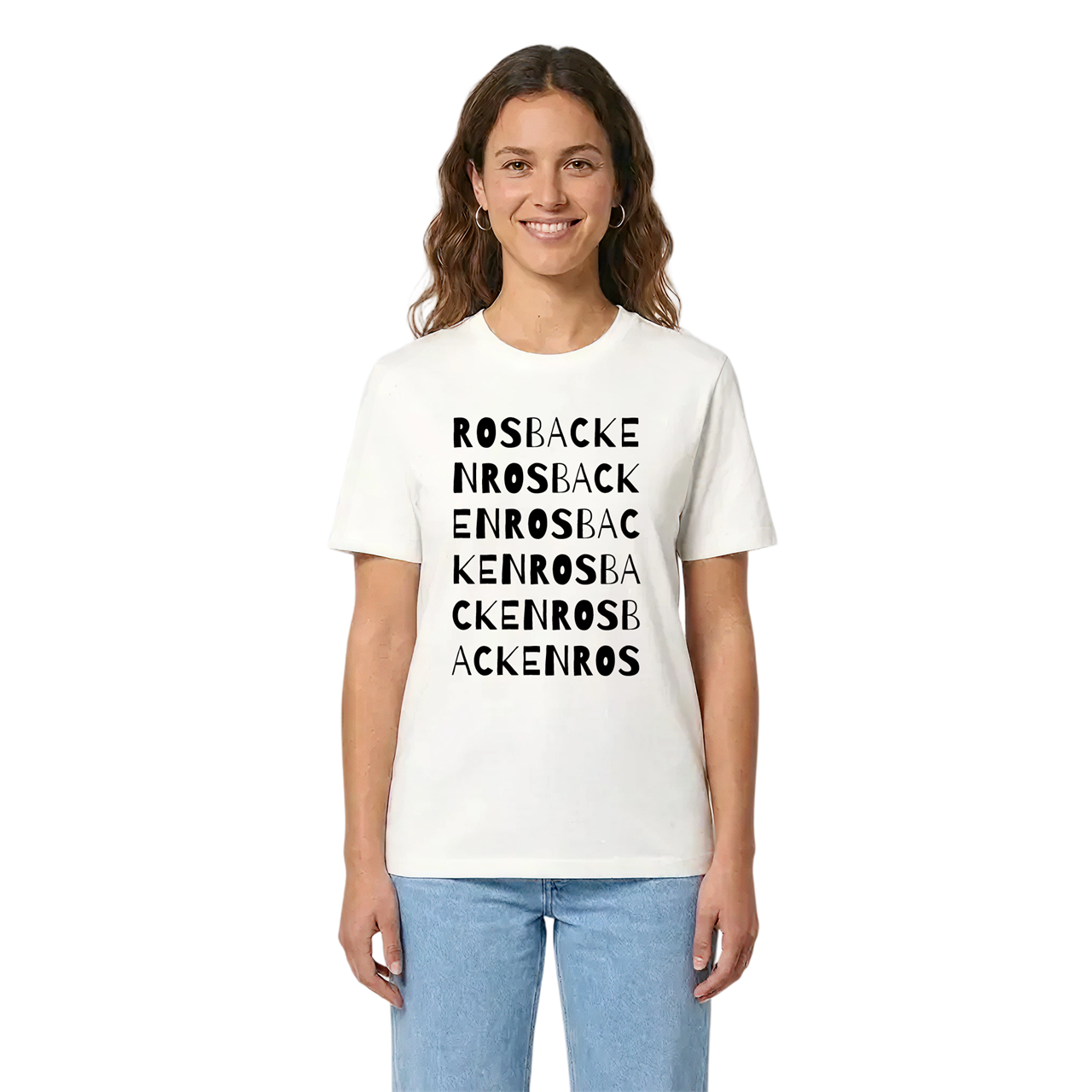 Rosbacken ordlek t-shirt i miljö