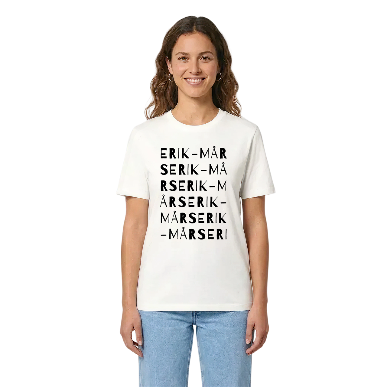 Erik-Mårs ordlek t-shirt i miljö
