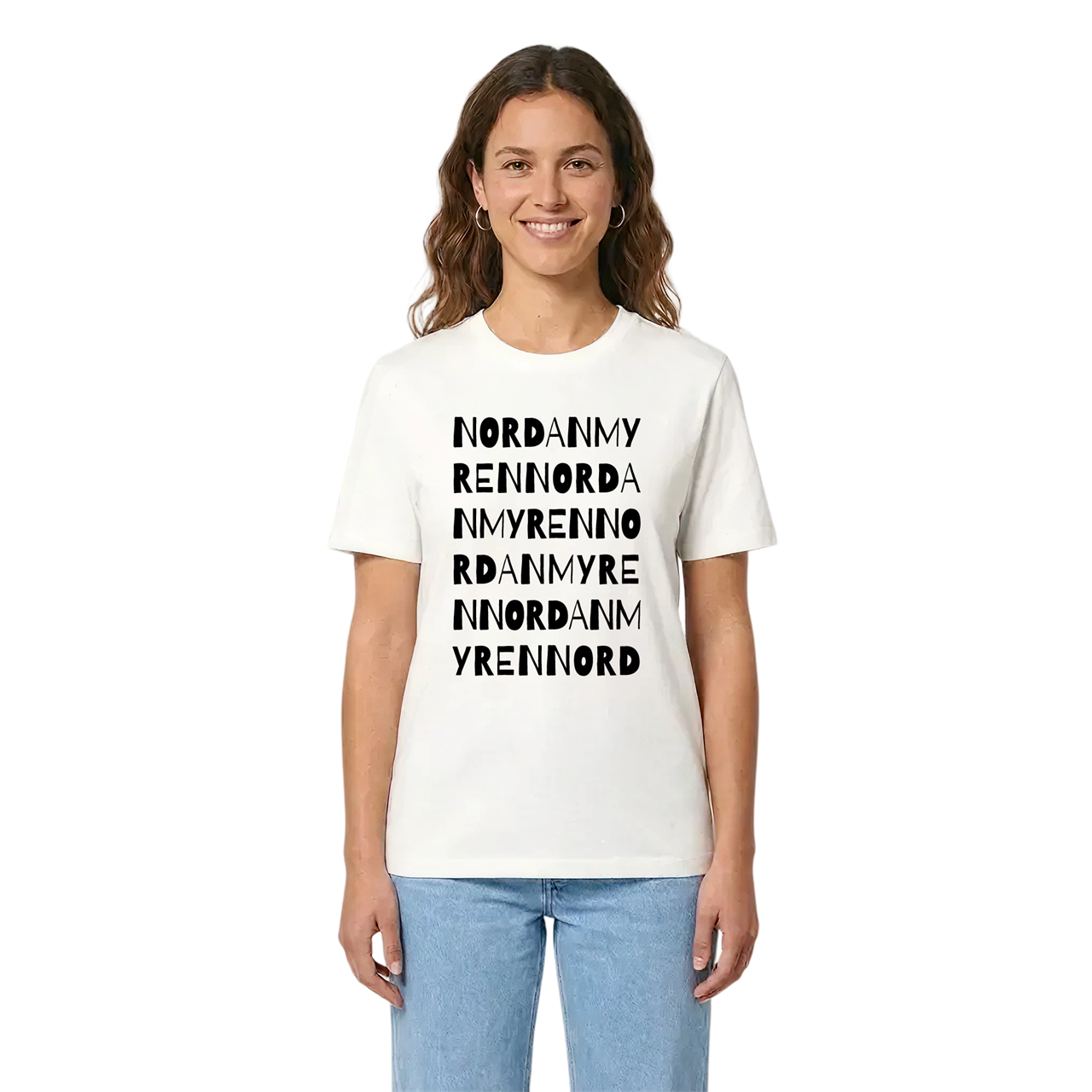 Nordanmyren ordlek t-shirt i miljö