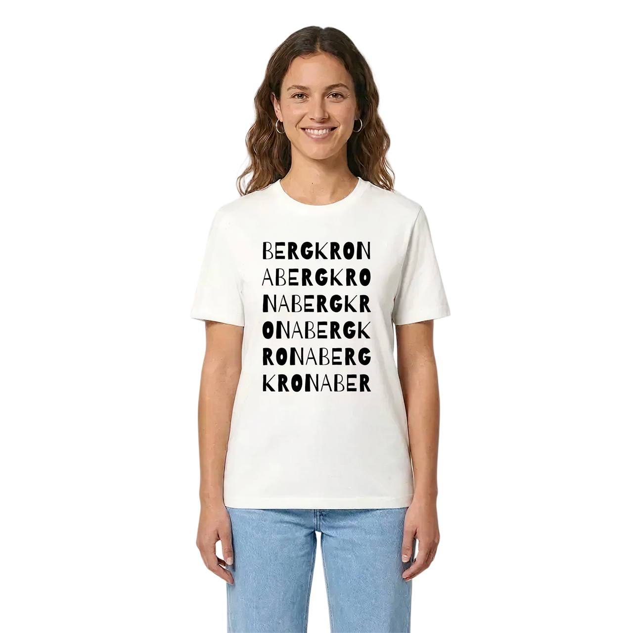 Bergkrona ordlek t-shirt i miljö