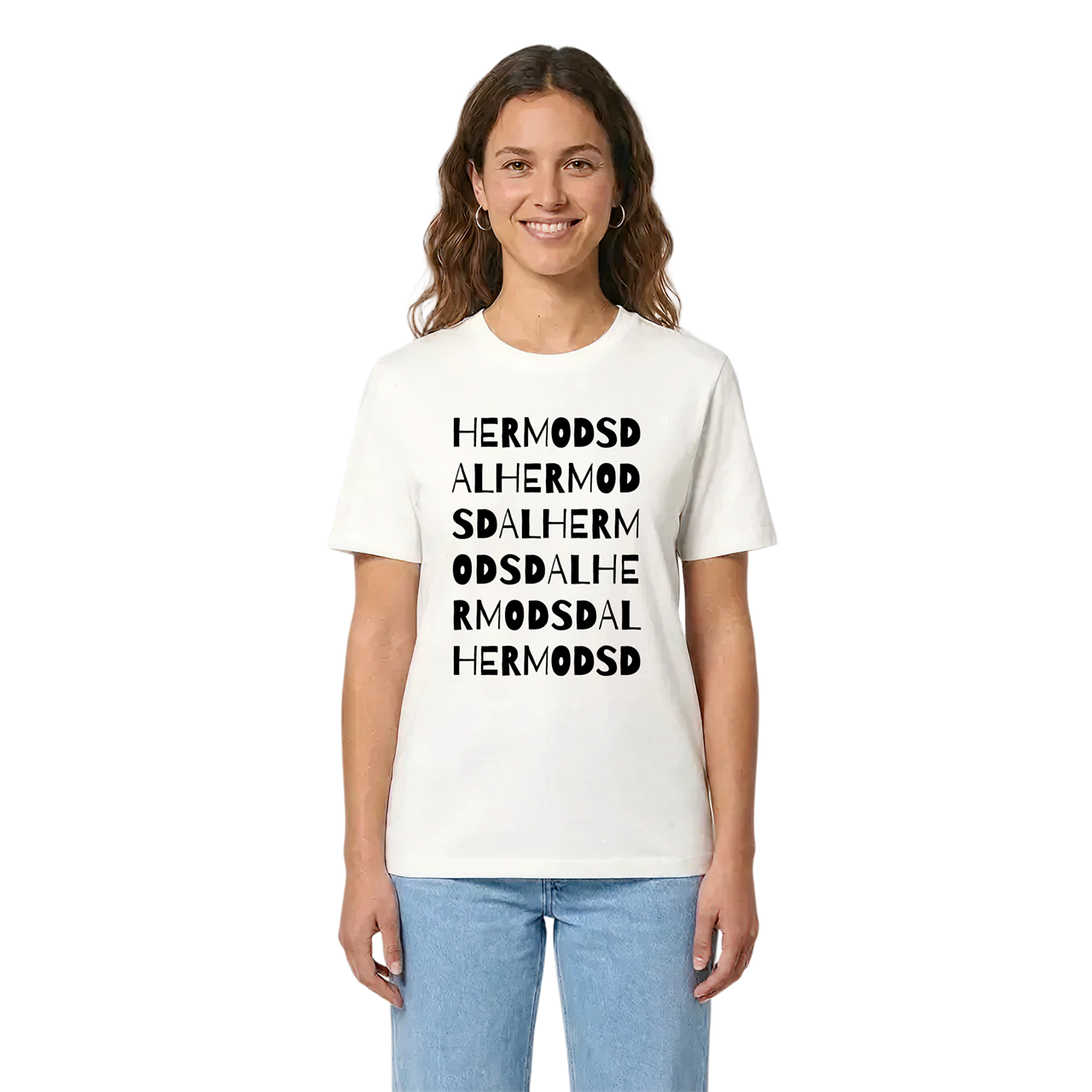 Hermodsdal ordlek t-shirt i miljö