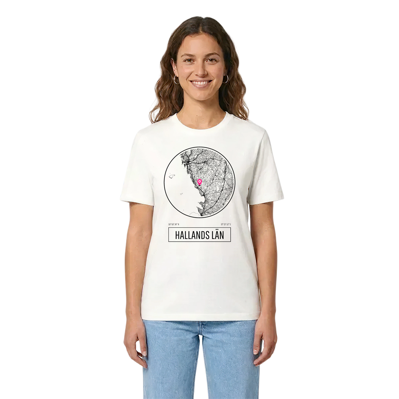 Hallands län t-shirt i miljö