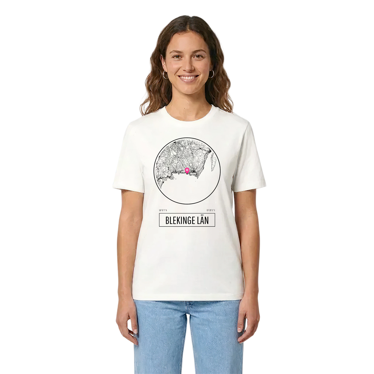 Blekinge län t-shirt i miljö