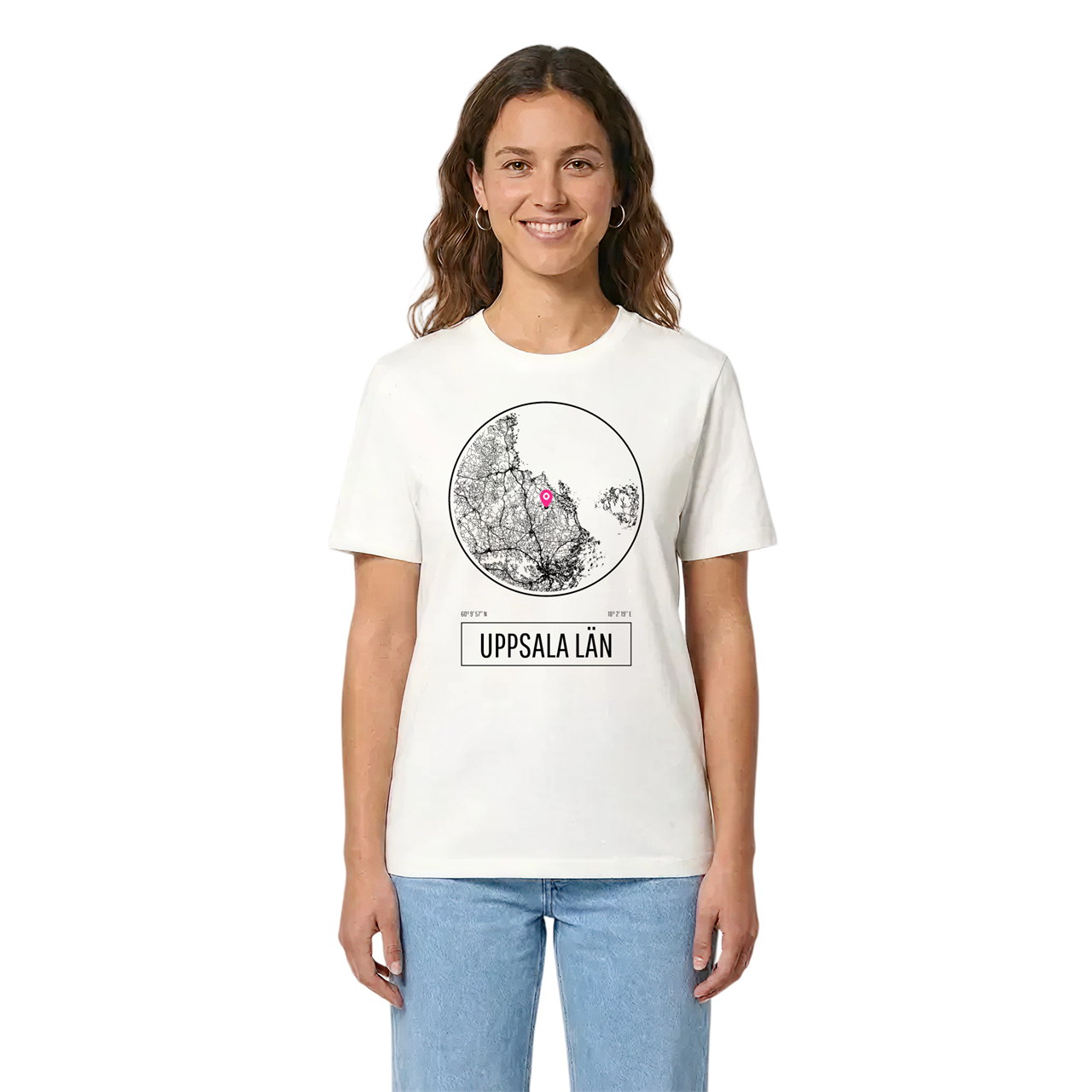 Uppsala län t-shirt i miljö