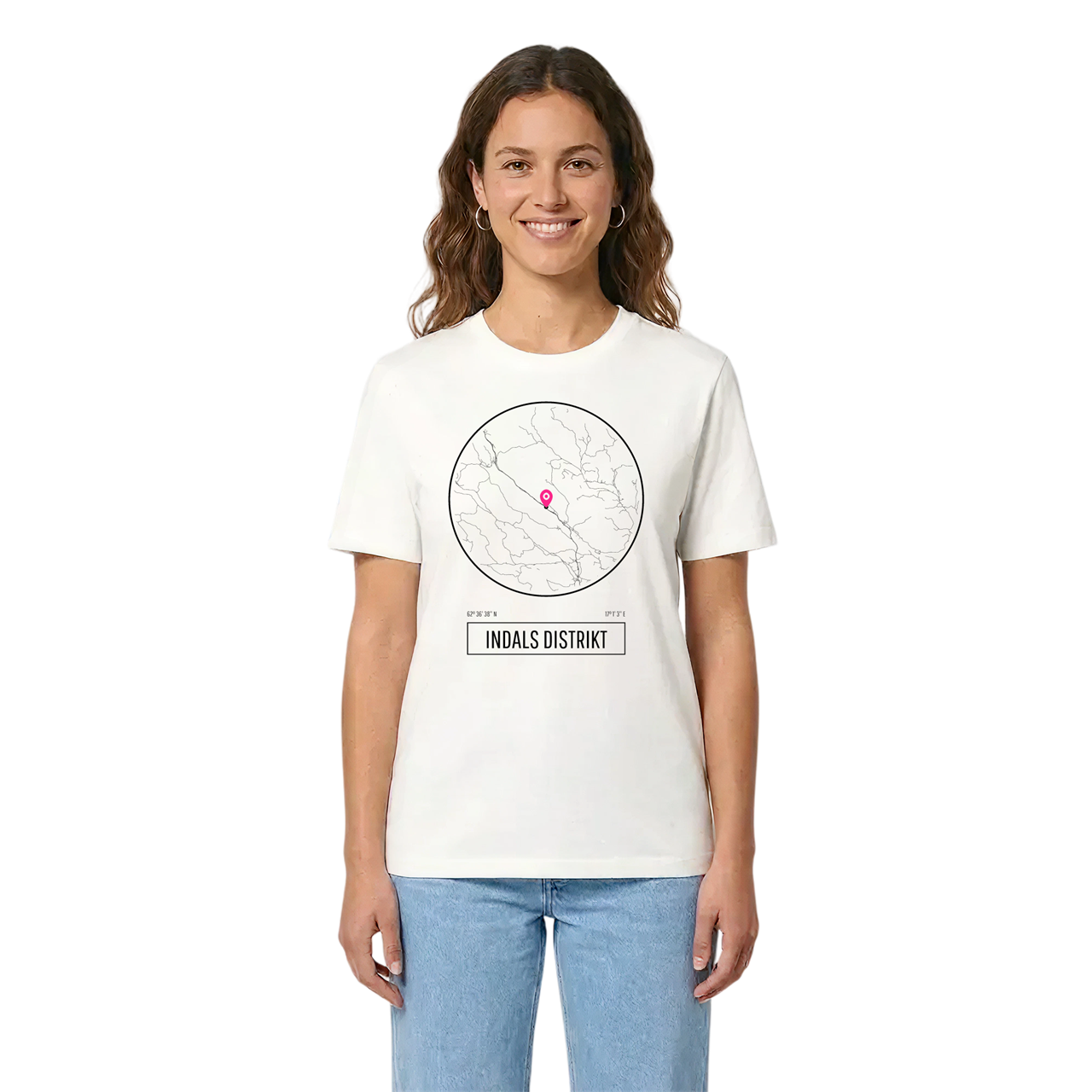 Indals distrikt t-shirt i miljö