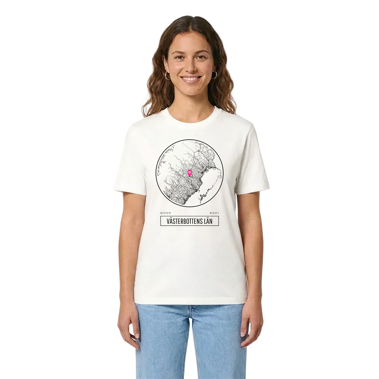Västerbottens län t-shirt i miljö