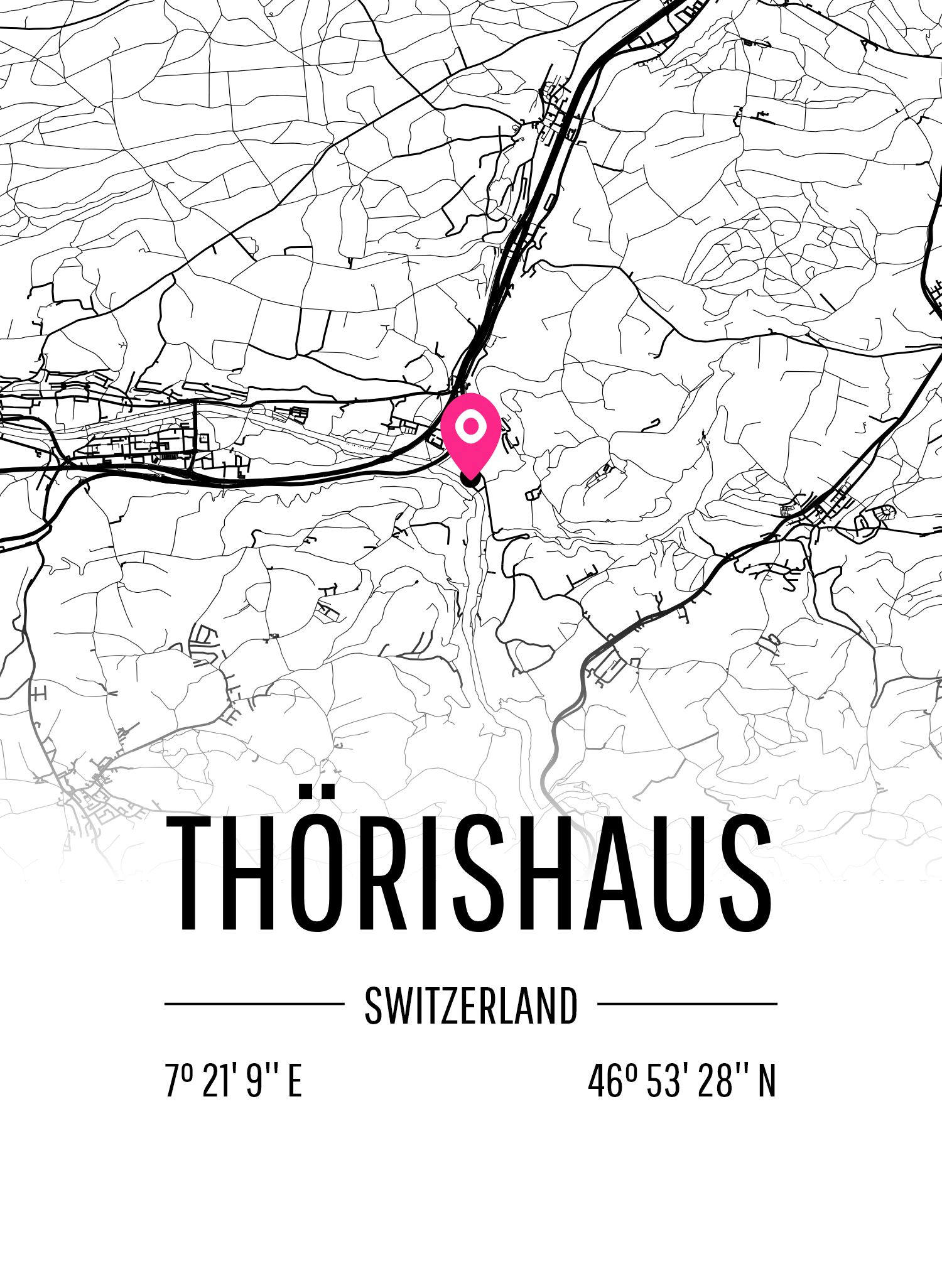 Map of Thörishaus