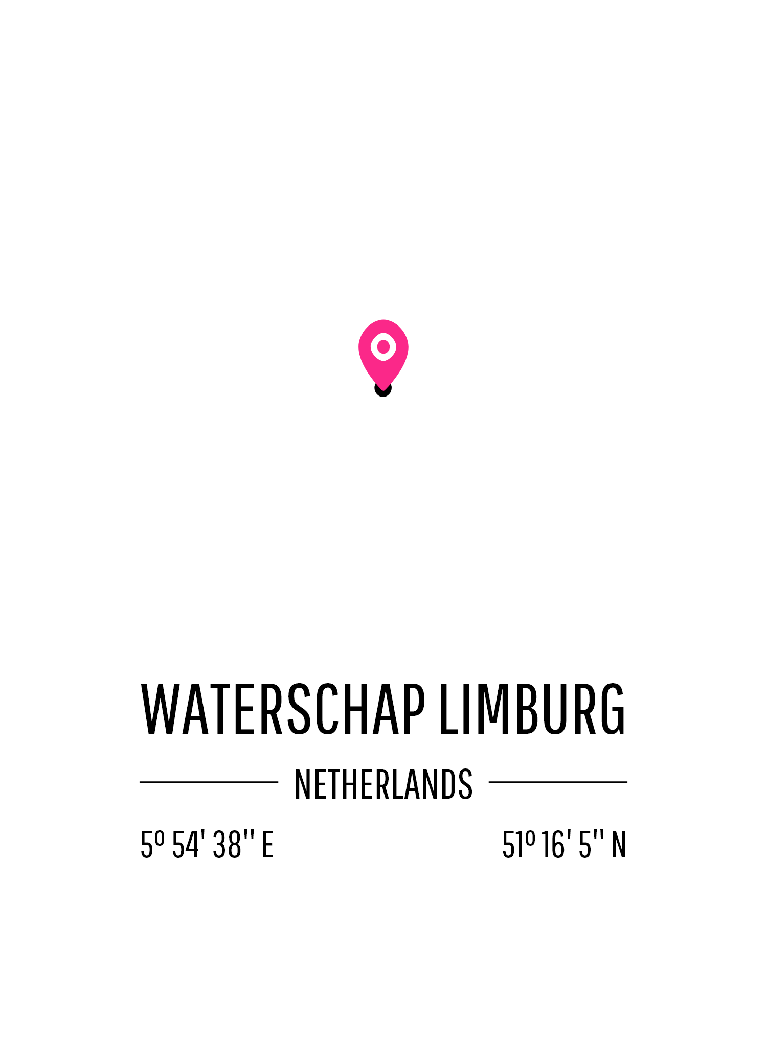 Map of Waterschap Limburg