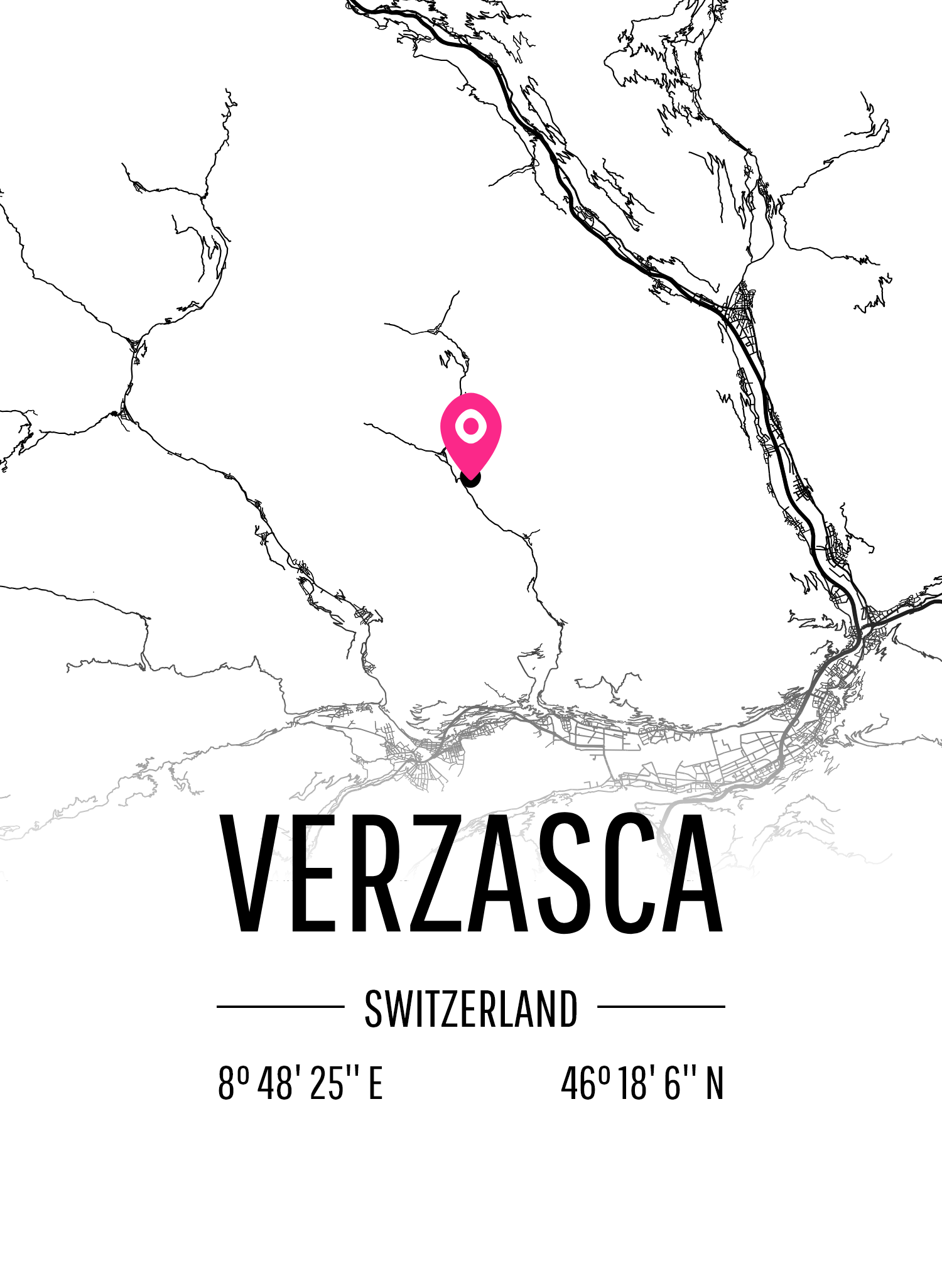 Map of Verzasca