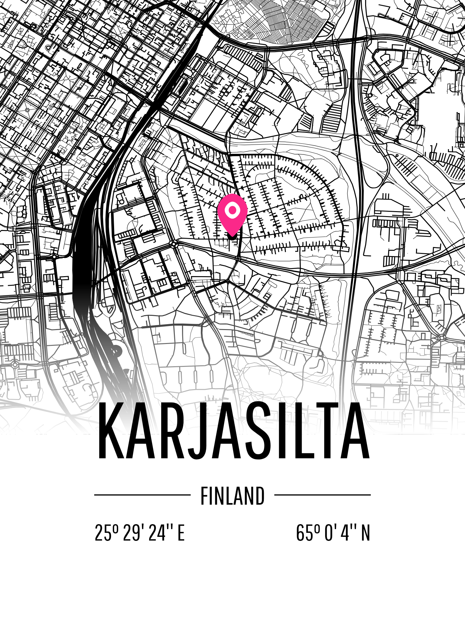 Map of Karjasilta