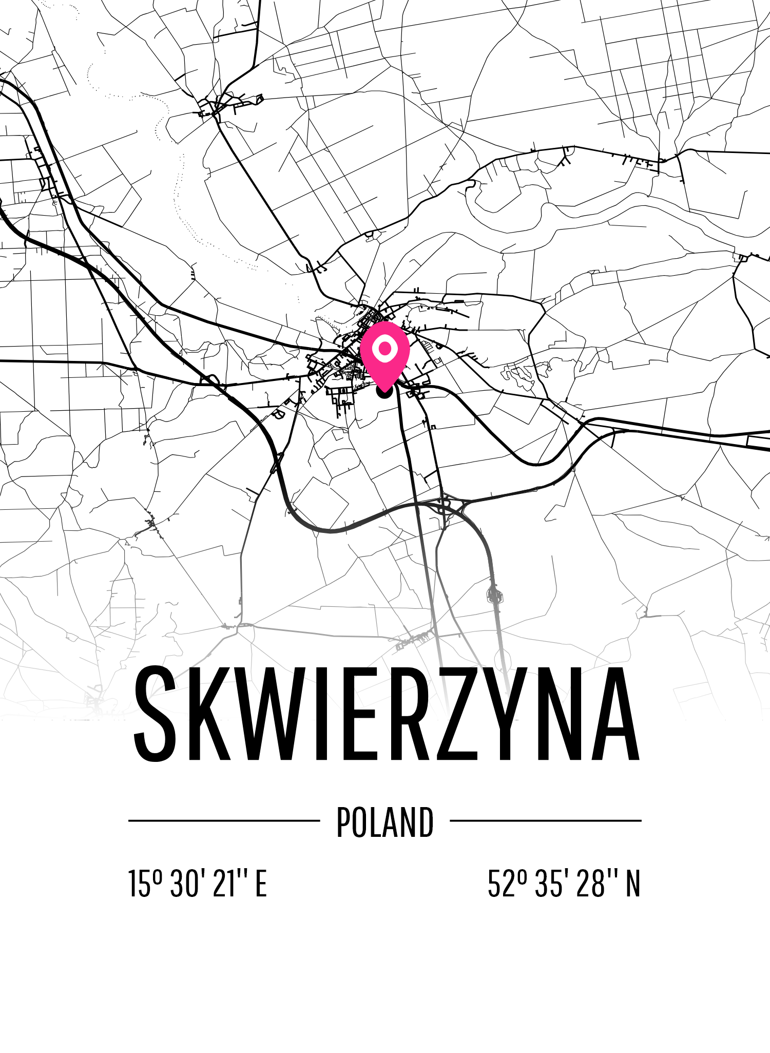 Map of Skwierzyna