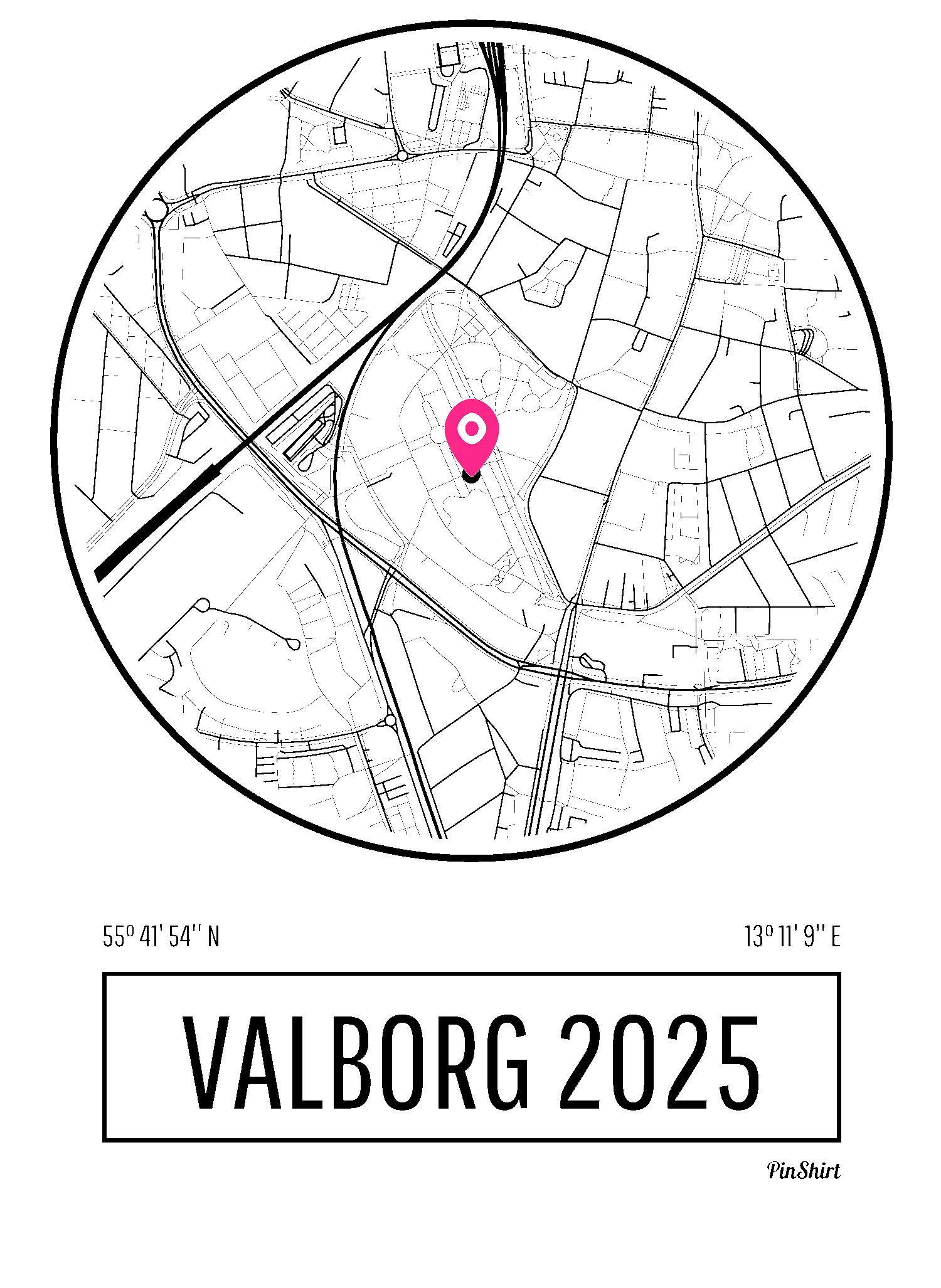 Map of Valborg 2025